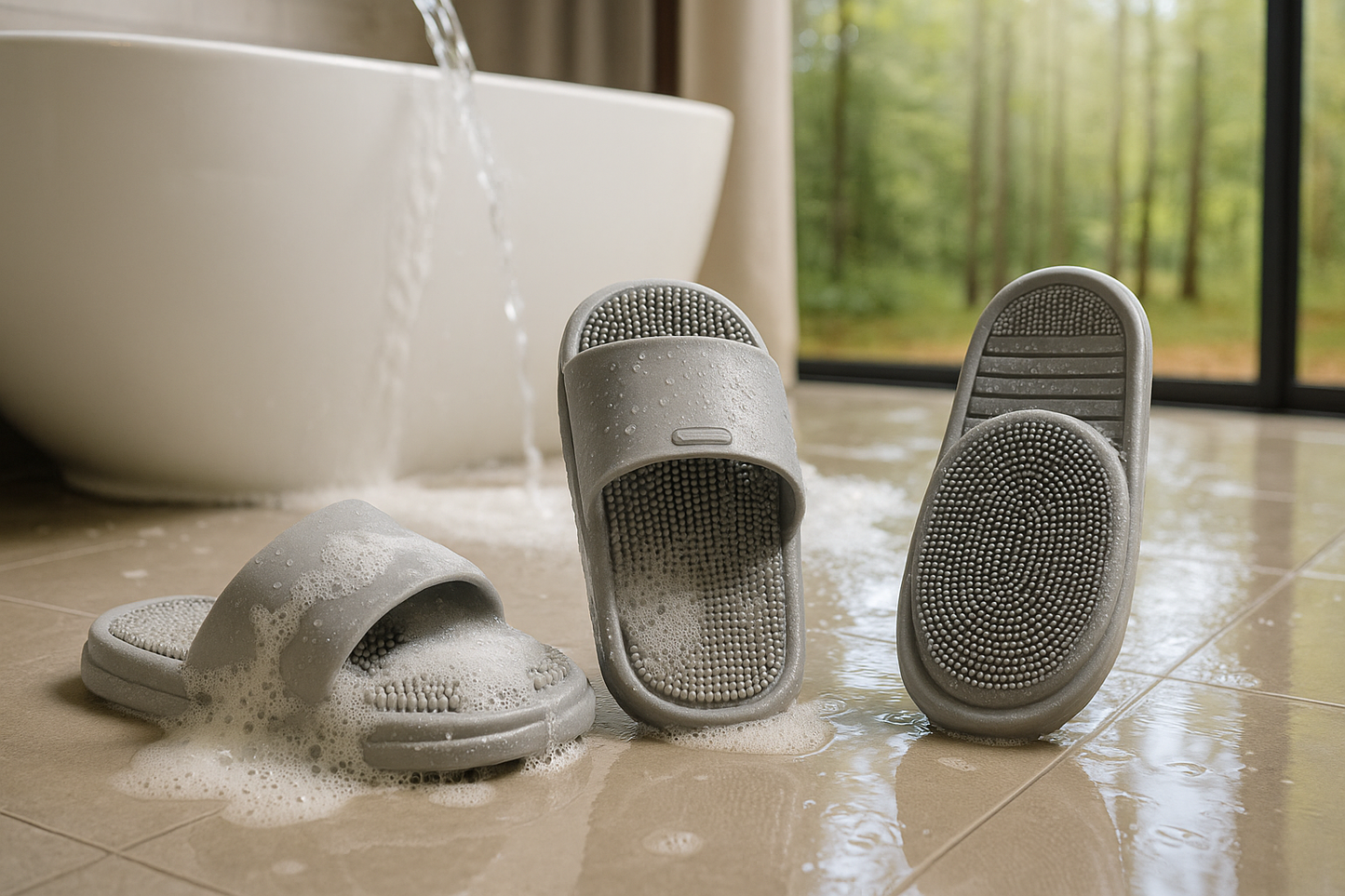 CHANCLAS EXFOLIANTES PARA PIES