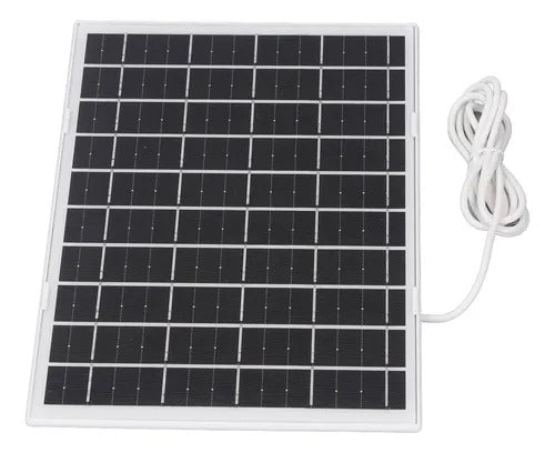 Cámara de seguridad con panel solar.