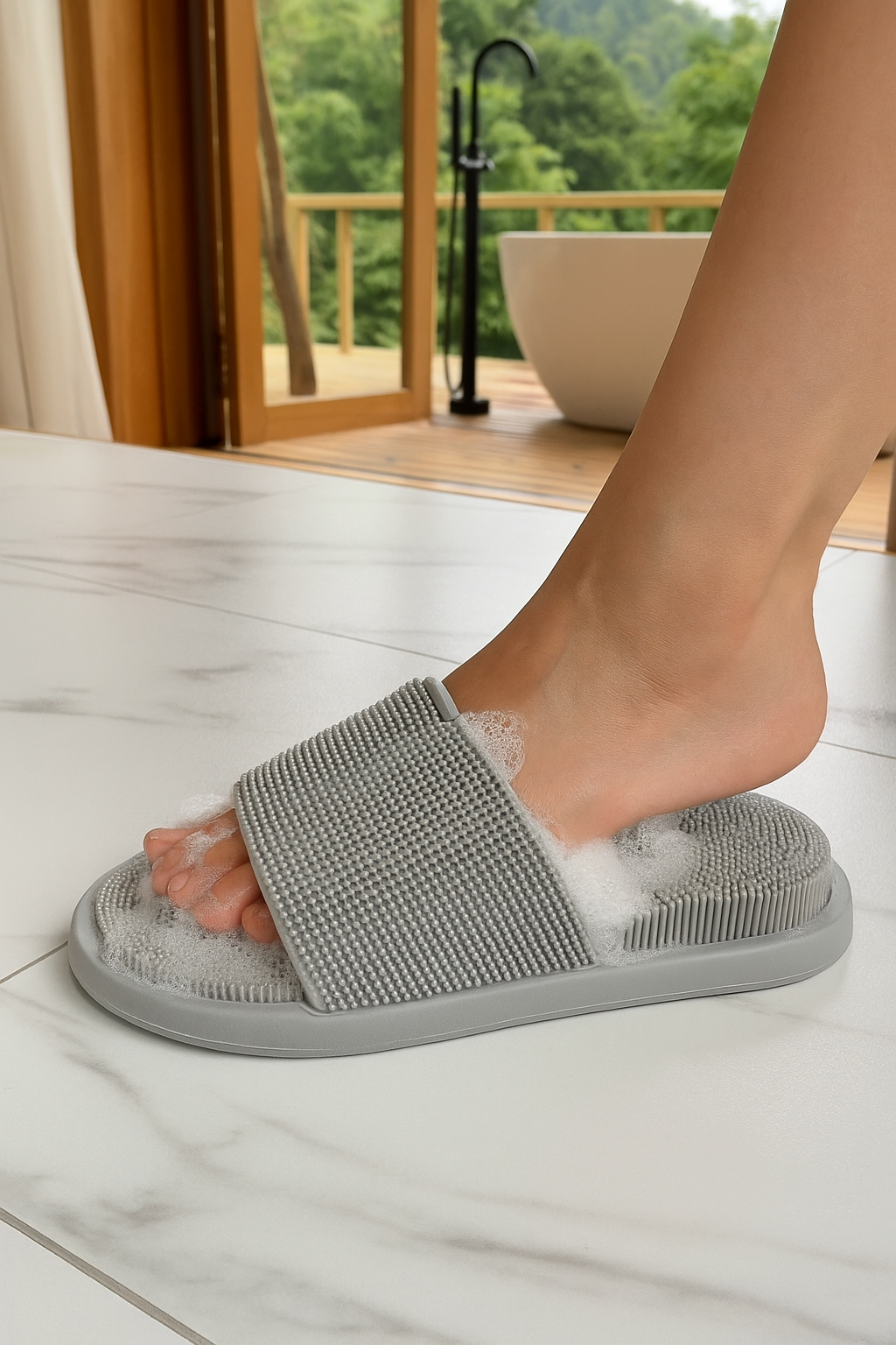 CHANCLAS EXFOLIANTES PARA PIES